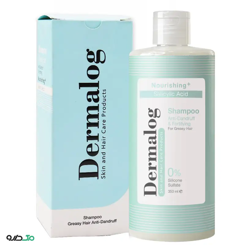 شامپو تقویت کننده و ضد شوره موی چرب درمالوگ